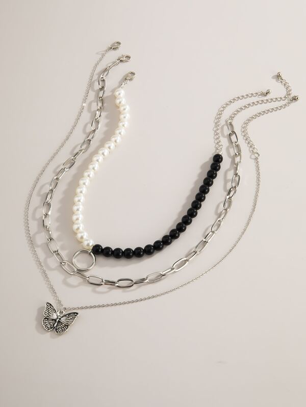 3pcs Butterfly Charm Necklace - LuckyFash™