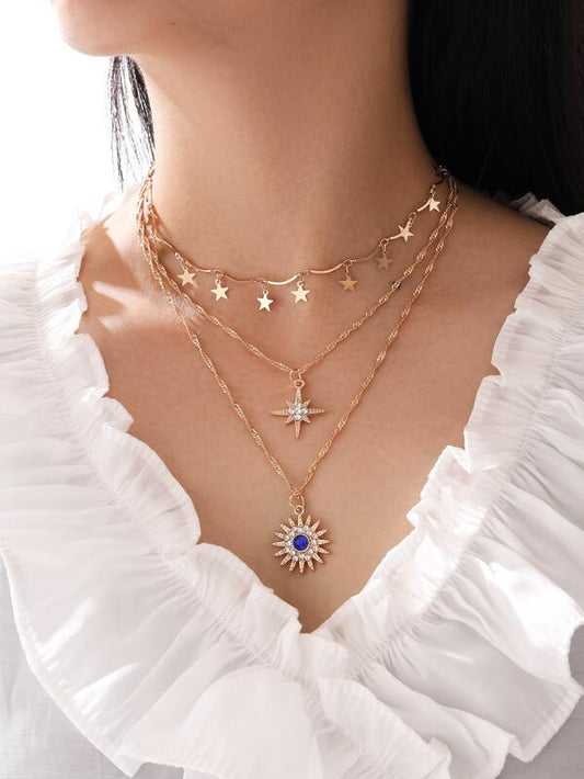 3pcs Star Decor Necklace - LuckyFash™