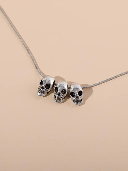 Skull Charm Necklace - LuckyFash™