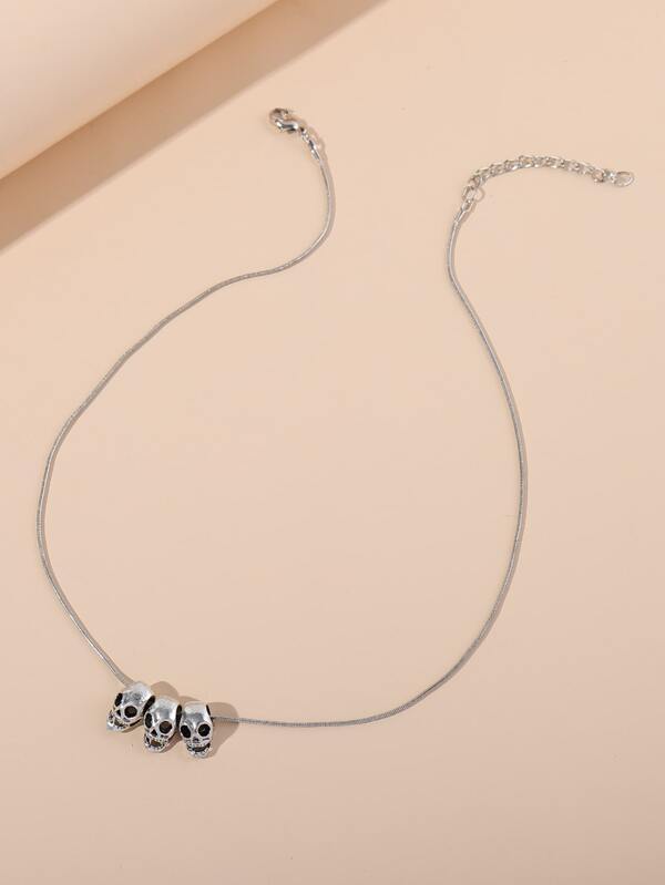Skull Charm Necklace - LuckyFash™