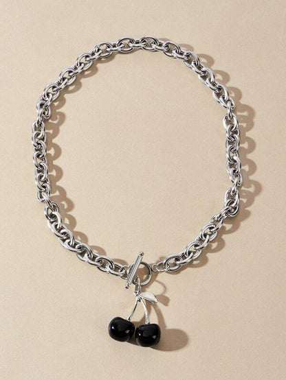 Cherry Charm Chain Necklace - LuckyFash™