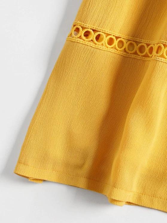 Hollow Out A Line Cami Dress - LuckyFash™