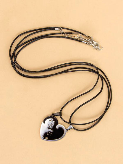 2pcs Cat Charm Necklace - LuckyFash™