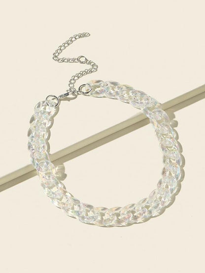 Clear Chain Necklace - LuckyFash™