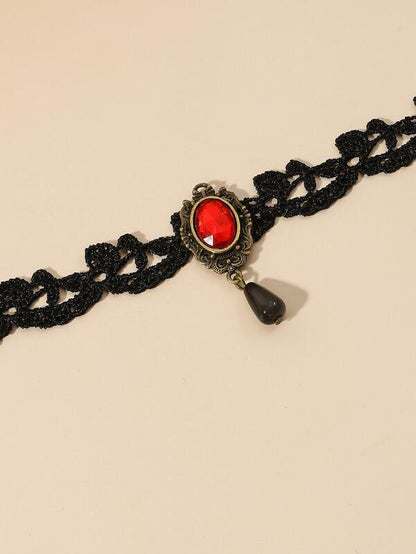 Gemstone Decor Choker - LuckyFash™