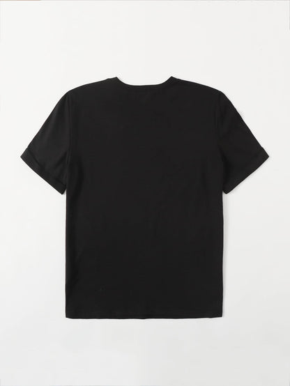 Gesture And Heart Print Tee - LuckyFash™