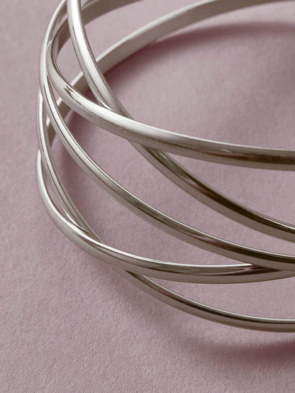 1pc Line Winding Shaped Cuff Bracelet - LuckyFash™
