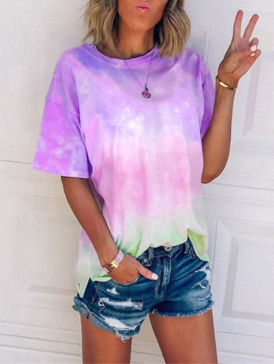 Gradient Tie Dye Classic T-Shirt - LuckyFash™