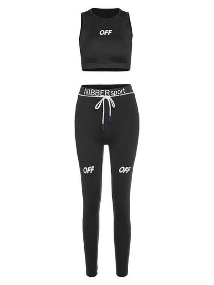 Lady's Tight Printed Sport Suit - LuckyFash™