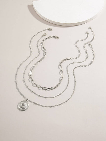 3pcs Coin Charm Necklace - LuckyFash™