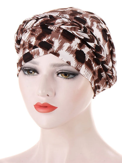 Cotton Print Muslim Turban Scarf For Women Islamic Inner Hijab Caps Arab Wrap Head Scarves Femme Musulman Turbante Mujer - LuckyFash™