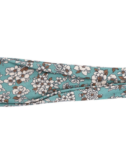 europe and the united states cross-border fashion sports hairband yoga bundle sweat-absorbing headband new ladies wide-brimmed printed headwear - LuckyFash™