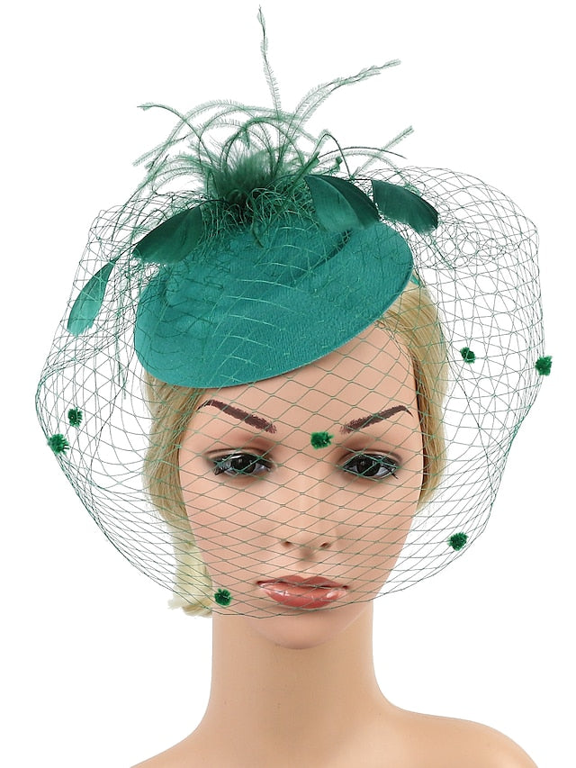 Women's Hair Clip Chic & Modern Party Pure Color Headwear / Black / Red / Blue / Fall / Winter - LuckyFash™