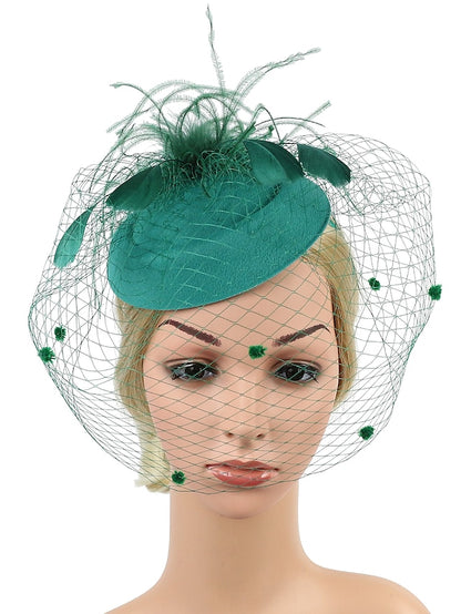 Women's Hair Clip Chic & Modern Party Pure Color Headwear / Black / Red / Blue / Fall / Winter - LuckyFash™