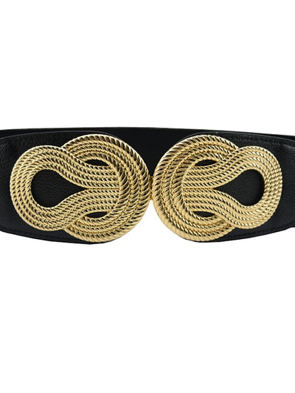 Women's Buckle Party Wedding Street Dailywear Camel Black Belt Pure Color Red Fall Winter Spring Summer - LuckyFash™