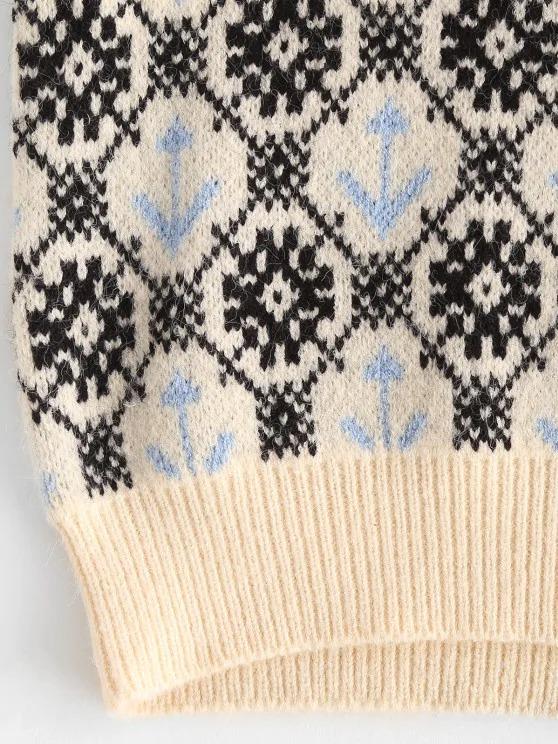 Anchor Snowflake Sweater Vest - LuckyFash™