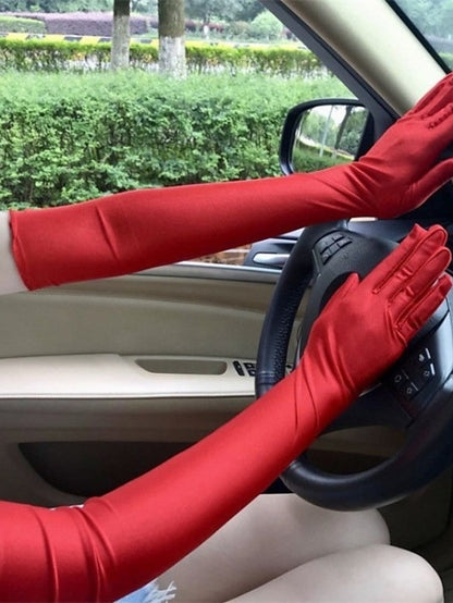 Women's Gloves Outdoor Gift Daily Spandex Simple Casual Sexy 1 Pair - LuckyFash™