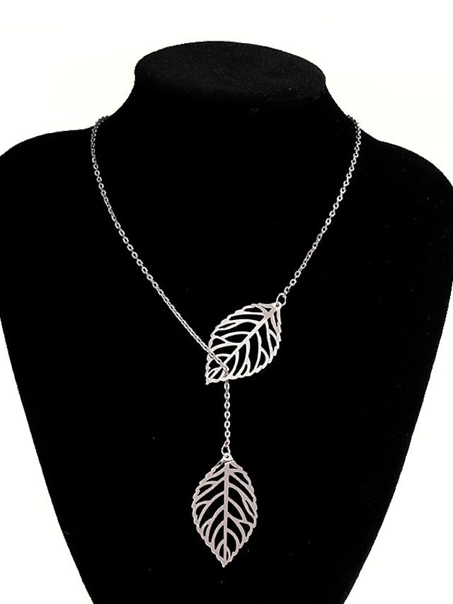 Women's necklace Chic & Modern Street Leaf Necklaces - LuckyFash™