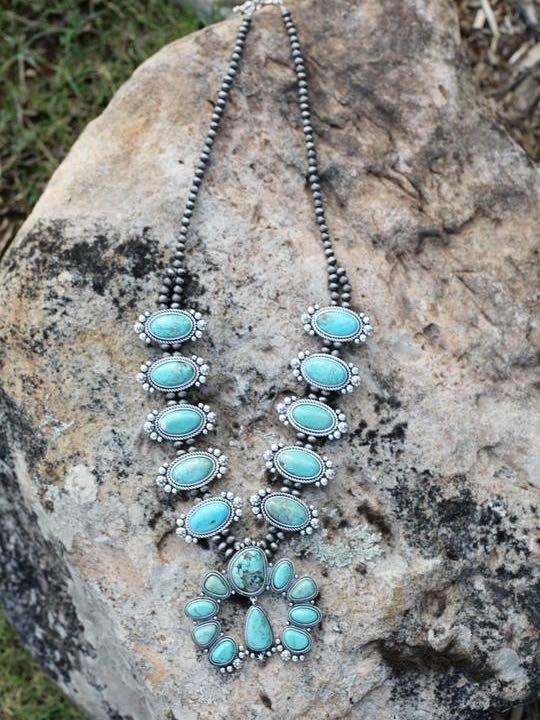 Authentic Turquoise Stone - Orion Necklace - LuckyFash™