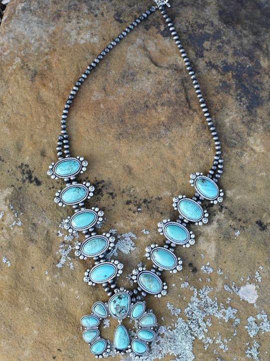 Authentic Turquoise Stone - Orion Necklace - LuckyFash™