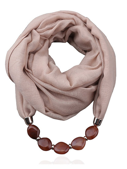 Women's Scarves Infinity Scarf Daily Holiday Linen Bohemia Warm Decoration 1 PC - LuckyFash™