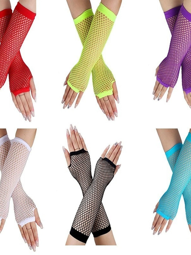 Women's Gloves Lace Gloves Party Evening Gift Daily Nylon Simple Casual Sexy 1 Pair - LuckyFash™