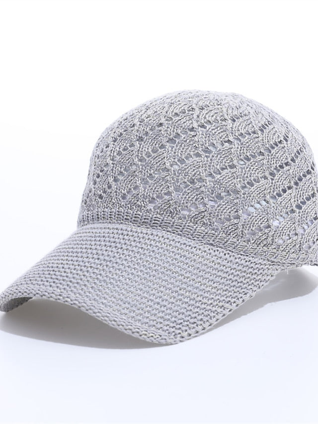 Baseball Cap Adjustable Size for Running Workouts Outdoor Activities Summer Autumn Fashion Women's Cap - LuckyFash™