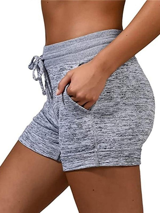 Base Elastic Shorts Yoga Pants Leisure Sports Waist Elastic Fitness Pants - LuckyFash™