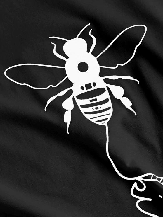 Basic Insect Graphic Tee - LuckyFash™