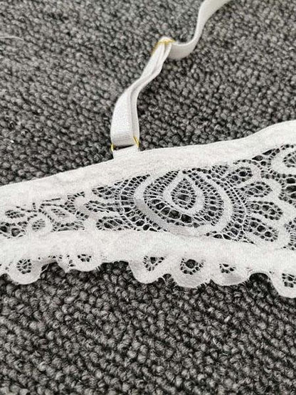 Basic Solid Color Sling Two-piece Underwear - LuckyFash™