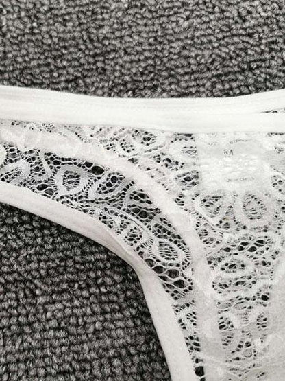 Basic Solid Color Sling Two-piece Underwear - LuckyFash™