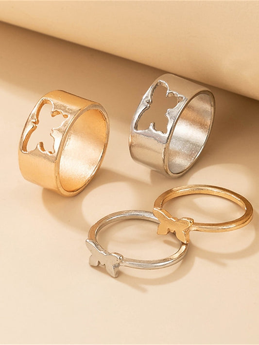Women's Rings Daily Outdoor Butterfly Ring - LuckyFash™
