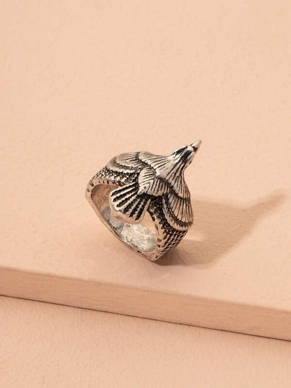 Bird Engraved Ring - LuckyFash™