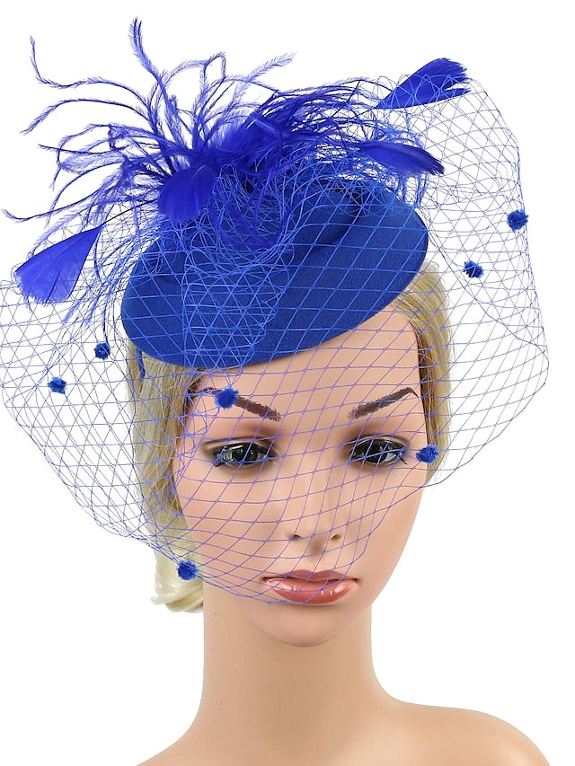 Women's Hair Clip Chic & Modern Party Pure Color Headwear / Black / Red / Blue / Fall / Winter - LuckyFash™