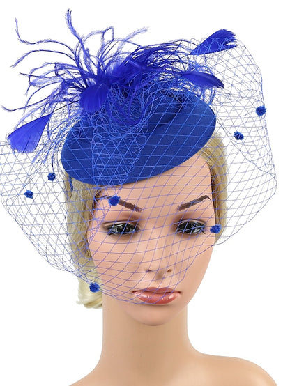 Women's Hair Clip Chic & Modern Party Pure Color Headwear / Black / Red / Blue / Fall / Winter - LuckyFash™