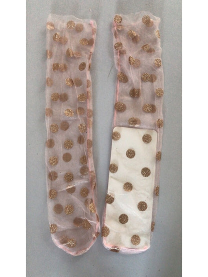 Women's Tulle Socks Outdoor Daily Summer Spring Polyester Simple 1 Pair - LuckyFash™