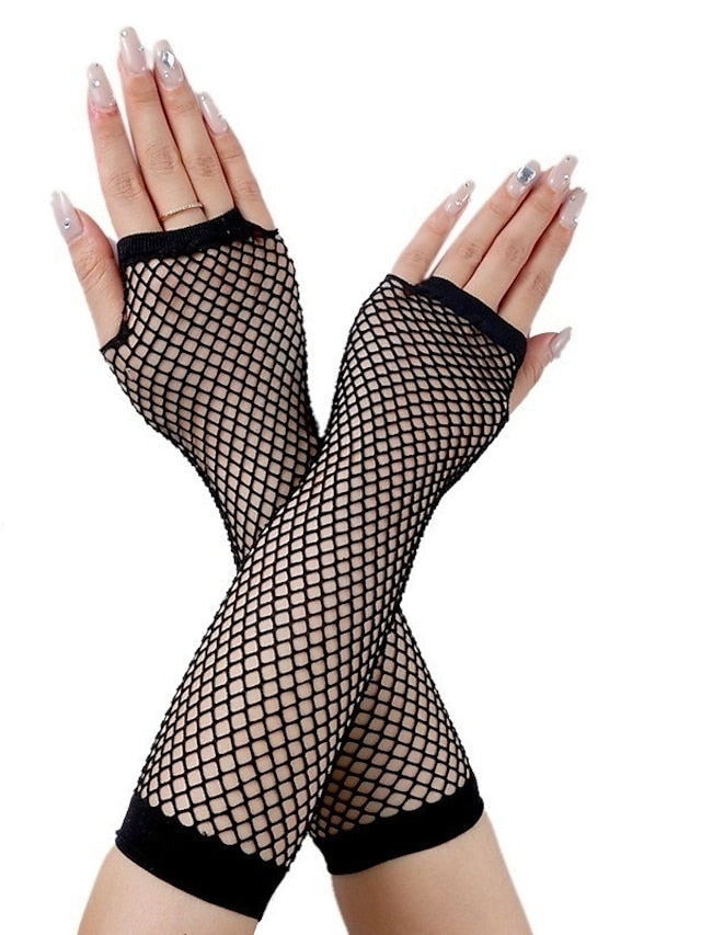 Women's Gloves Lace Gloves Party Evening Gift Daily Nylon Simple Casual Sexy 1 Pair - LuckyFash™