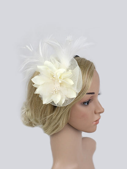 Women's Hair Clip Chic & Modern Party Pure Color Headwear / Yellow / Purple / Fall / Winter / Spring - LuckyFash™