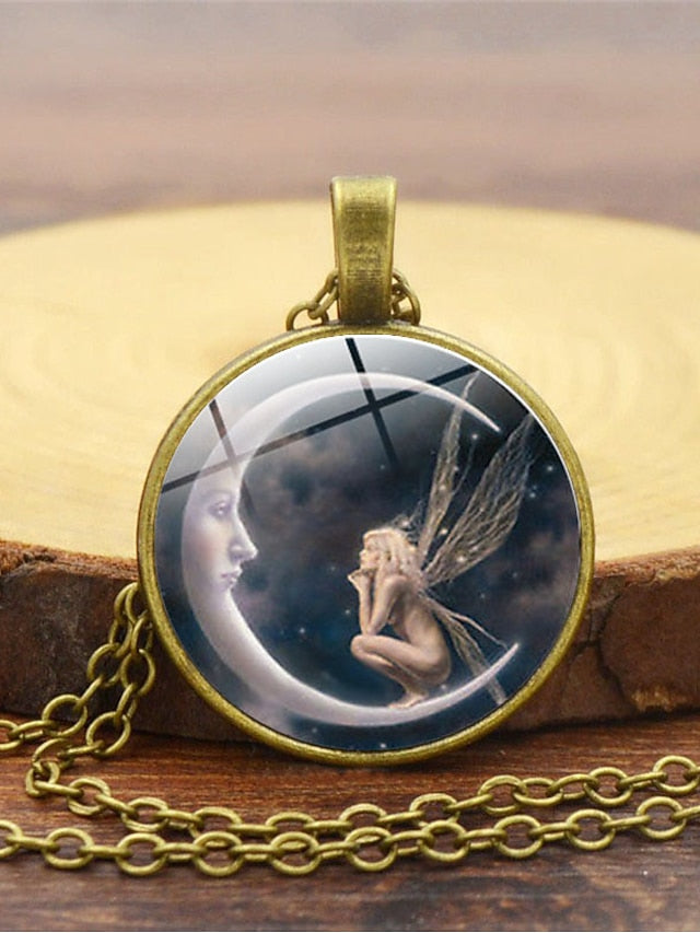Women's necklace Fashion Street Moon Necklaces - LuckyFash™
