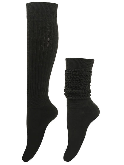 Women's Crew Socks Home Work Daily Solid Color Polyester Spandex Simple Casual Warm Casual 1 Pair - LuckyFash™