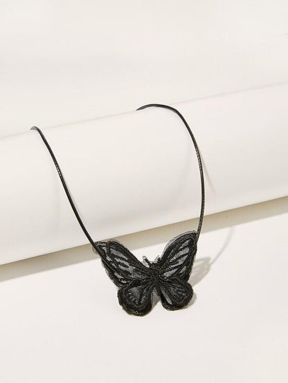 Butterfly Decor Choker 1pc - LuckyFash™