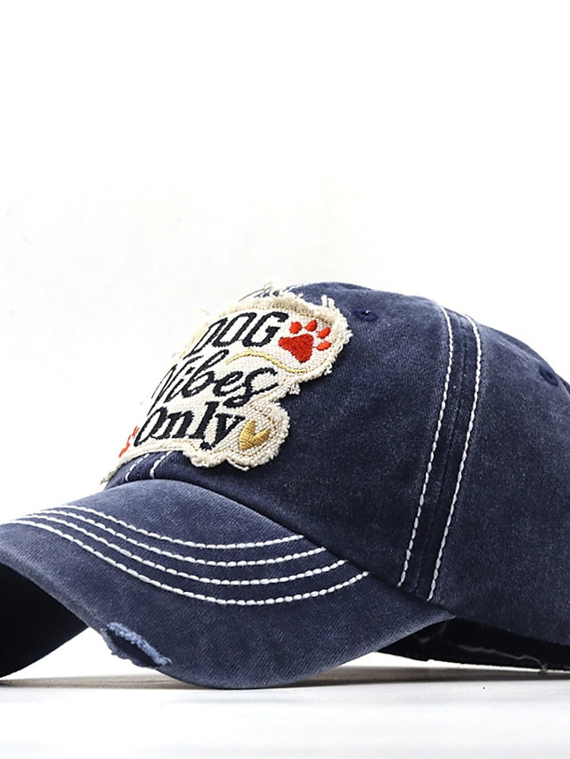 High Quality Washed Retro Baseball Cap For Men Women Solid Color Denim Dad Hats Snapback Emboridery Letter Hip Hop Cap Adjustable Hat - LuckyFash™