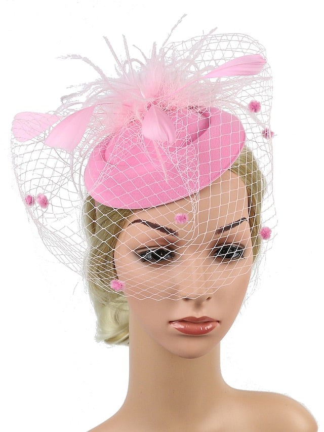 Women's Hair Clip Chic & Modern Party Pure Color Headwear / Black / Red / Blue / Fall / Winter - LuckyFash™