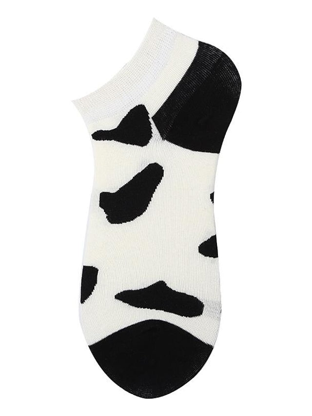 Women's Anckle Socks Low Cut Socks Office Work Daily Animal Dot Spandex Nylon Cotton Basic Casual Classic 1 Pair - LuckyFash™