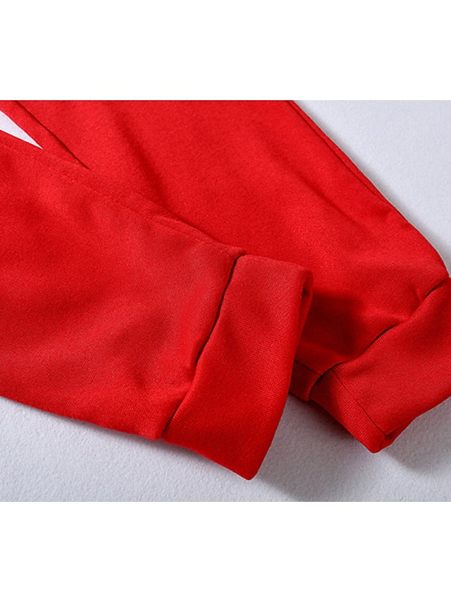 Women's Hoodie Tracksuit Pants Sets Sweatpants Streetwear Green Black Sports Outdoor Casual Letter Hooded S M L XL XXL - LuckyFash™