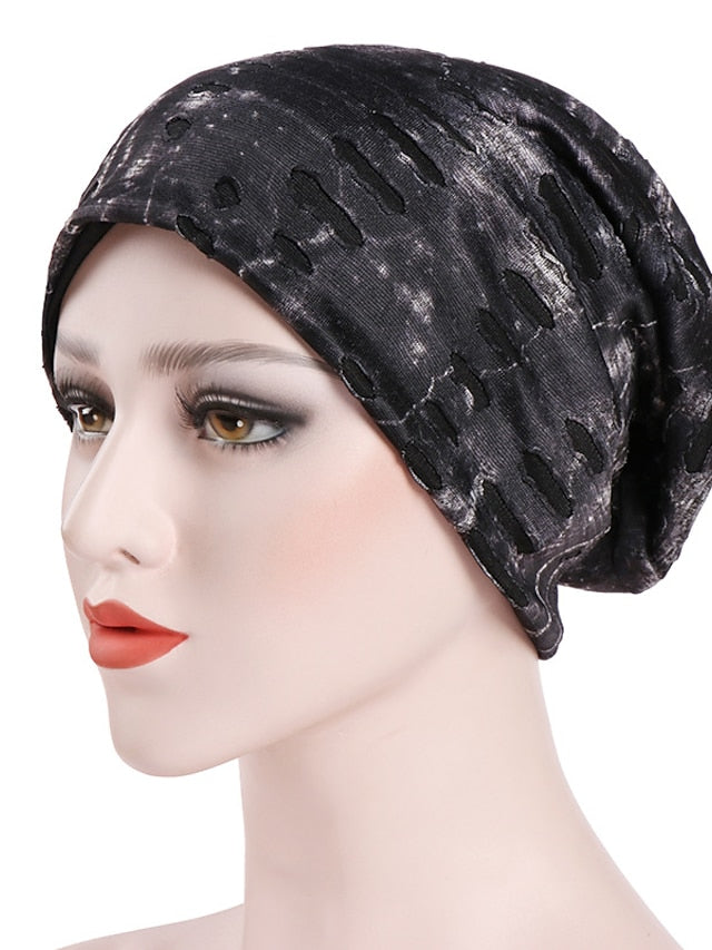 Hip Hop Fashion Beanies Skullies Casual Distressed Hat Outdoor Streetwear Women's New Turban Cap - LuckyFash™