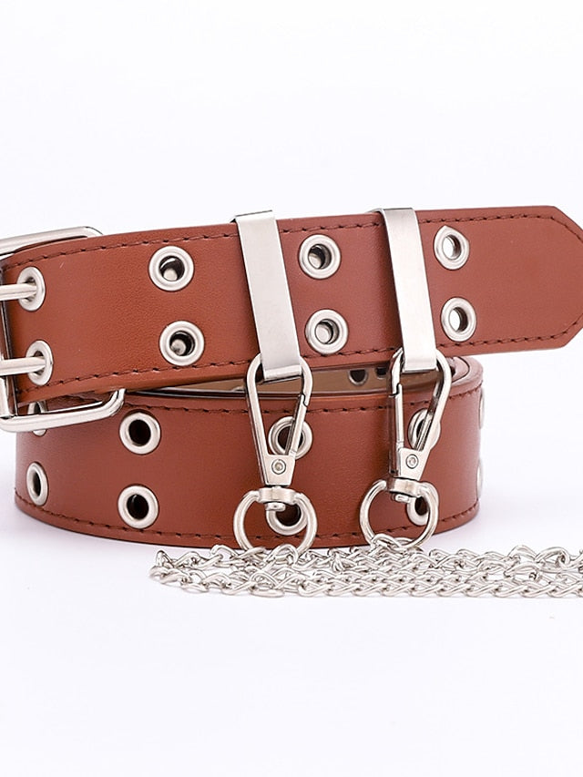 Women's Waist Belt Party Wedding Street Daily Black White Belt Pure Color Pink Fall Winter Spring Summer - LuckyFash™