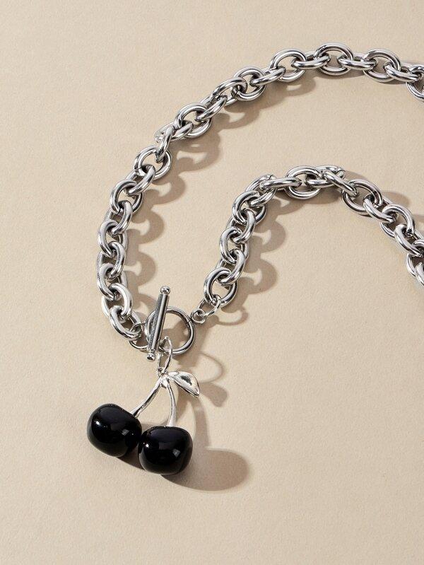 Cherry Charm Chain Necklace - LuckyFash™