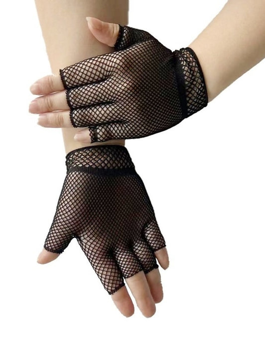 Women's Gloves Fingerless Gloves Party Evening Gift Daily Nylon Simple Casual Sexy 1 Pair - LuckyFash™