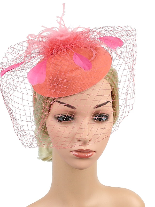 Women's Hair Clip Chic & Modern Party Pure Color Headwear / Black / Red / Blue / Fall / Winter - LuckyFash™